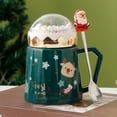 thumbnail image 2 of BOBOMOTI Christmas Coffee Mug Coffee Mugs Gifts Ideas for Christmas Birthday Xmas Decorative Mugs, 2 of 5