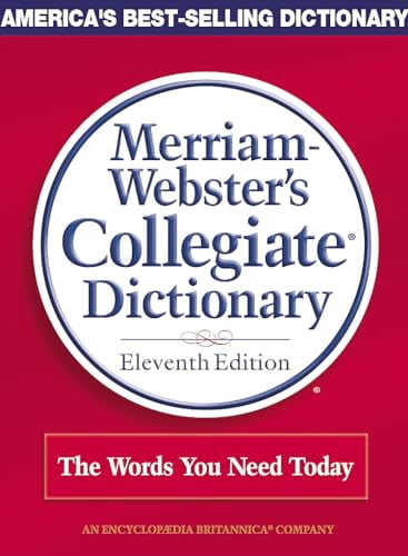 Pre-Owned Merriam-Webster's Collegiate Dictionary, 11th Edition by Merriam-Webster Inc. (Paperback), Textbooks, English