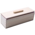 thumbnail image 2 of 2X Molde de Jabón de Madera Rectangular con Cubierta de Forro de Silicona Herramienta de Molde de Jabón de Pan Molde de La Vela del Jabón DIY 1200G Herramienta para Hacer Molde, 2 of 5