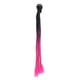 thumbnail image 1 of Trenzas para casco con ventosa estilo punk, coletas para casco de motocicleta, color degradado, negro, rosa y rojo., 1 of 14