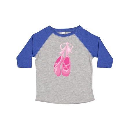 

Inktastic Ballet Shoes Ballet Slippers Ballet Dance Pink Gift Toddler Toddler Girl T-Shirt