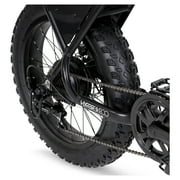 Hyper Bicycles 20 Ultra 40, 36V Electric Bike, Adult Ages 13+, 250W Motor, Matte Black