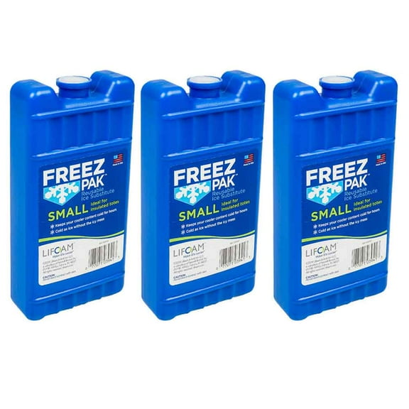 3 Pack Ice Packs Cold Therapy Pain Freez Pack Reusable Relief Sprains Sports