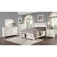 thumbnail image 5 of Home Elegance 1714W-9 52 x 18 x 40 in. Laurelin Chest - Solid White, 5 of 6