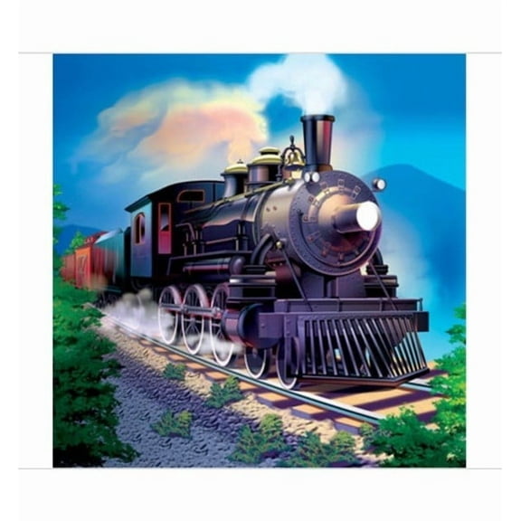 Clickety Clack Train Lunch Napkins (16ct)