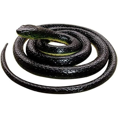 Realistic Rubber Black Mamba 52 Inch Long,Scare Toy, by | Walmart Canada