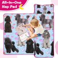 thumbnail image 4 of Poodles Toddler Nap Mats for Kids Preschool,Sleeping Mat Bag or Kids,Toddler Sleeping Bag,Toddler Nap Mat or Daycare, 4 of 6