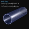 thumbnail image 4 of Uxcell Rigid Pipe High Transparency for Water Pipe,Crafts,Display Racks 55mmx63mm, 4 of 6