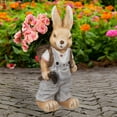 thumbnail image 3 of Northlight Boy Rabbit Outdoor Easter Garden Planter - 19.25", 3 of 8