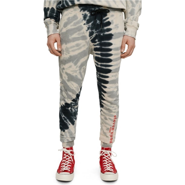 Pantalones Jogger casuales Elevenparis para hombre con cordón en la cintura color avena 2XL/30