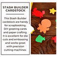 thumbnail image 3 of PA Paper Accents Stash Builder Cardstock 8.5" x 11" Crimson, 65lb colored cardstock paper for card making, scrapbooking, printing, quilling and crafts, 25 piece pack, 3 of 7