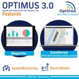 Optimus Tracker GPS Tracker, 1 Month Battery, Waterproof Case, Magnets ...