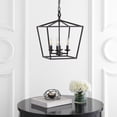 thumbnail image 1 of Safavieh PND4086A Rosalen Oil-Rubbed Bronze 4-Light (LED Bulbs Included) Pendant, 1 of 1