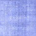thumbnail image 1 of Ahgly Company Machine Washable Indoor Square Persian Blue Traditional Area Rugs, 5' Square, 1 of 4