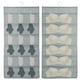 thumbnail image 1 of Organizador Colgante Uxcell, Bolsa de Almacenamiento para Sujetadores, Estantes de Almacenamiento Doble Cara para Ropa Interior y Calcetines, Gris (6+6 Bolsillos), 1 of 7