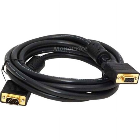 UPC: 0844660000884 | Monoprice Computer Cord SVGA (HD15) M to F 10ft 88