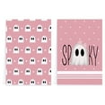 thumbnail image 5 of halloween decor Halloween Pumpkin Kitchen towel Four-piece set, Fine fiber household cleaning towel, 5 of 7
