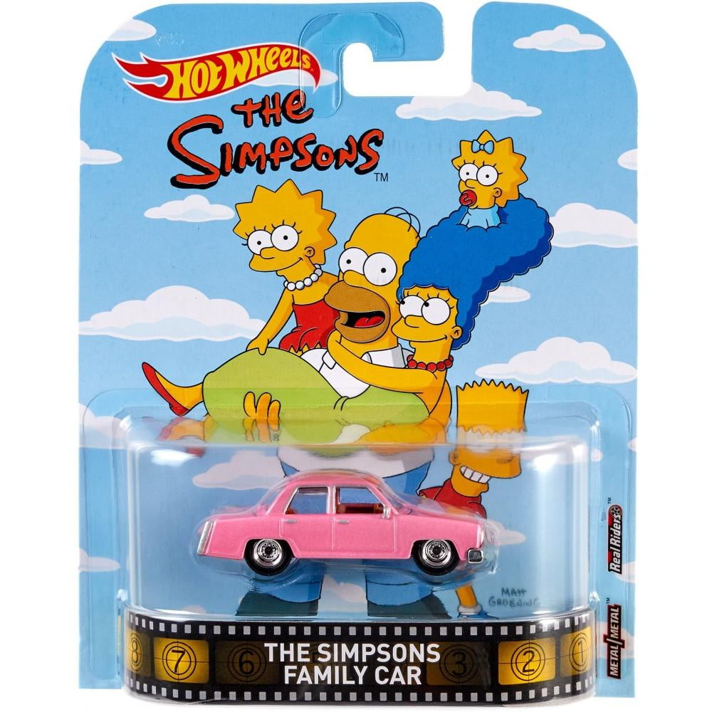 Hot Wheels The Simpsons Sedan Vehicle
