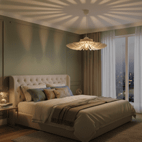 Samauri Daisy Geometric Chandelier