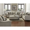 thumbnail image 2 of Roundhill Furniture Camero Fabric Cocktail Ottoman, Gray, 2 of 3