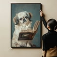 thumbnail image 6 of Pekingese Decor Poster Unframe, Pekingese Dog Canvas Wall Art, Dog Reading Book Canvas Print Painting Poster Wall Decor Dog Lovers Gifts, 6 of 6