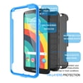 thumbnail image 4 of Case for Moto G6 Forge, for Moto G6 Play Holster Belt, for Motorola XT1922 Cover, Njjex [Built-in Screen Protector] & Kickstand & Holster Belt Clip [Heavy Duty] Armor Case For Moto G Play 6th Gen, 4 of 6