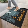 thumbnail image 4 of Pumpkin Spooky Non Slip Door Mat - Innovative Design x Inch Happy Halloween Absorbing Door Mats Switch Rug for Entryway Porch Entryway Bathroom, 4 of 7