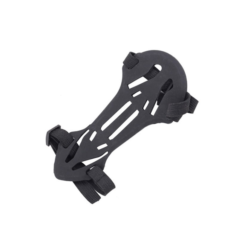 Bow Archery Arrow Armguards Soft Rubber 2 Strap Shooting Target Forearm Protector Archery Arm