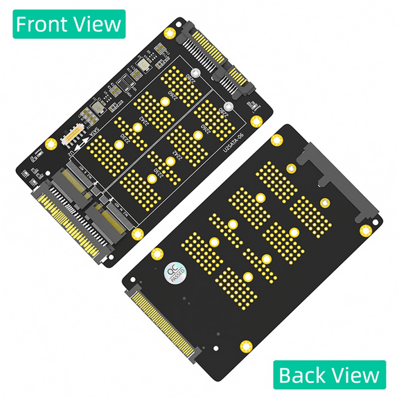 NVME PCI-E SSD to U.2 SFF-8639 & M.2( NGFF) SATA SSD to SATA Adapter