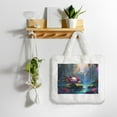 thumbnail image 5 of Salouo Pond Cute Axolotl for Plush Underarm Bag,Soft Tote Bag Ladies Fluffy Shoulder Bag Women Furry Tote Bag Plush Handbag for Autumn and Winter, 5 of 7