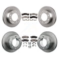 thumbnail image 1 of Transit Auto Front Rear Disc Brake Rotors and Ceramic Pads Kit for Car 2001 GMC Sierra 3500 K8T-100794, 1 of 11