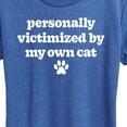 thumbnail image 3 of Instant Message - Victimized By My Cat - Women's Short Sleeve Graphic T-Shirt, 3 of 7