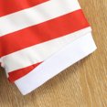 thumbnail image 6 of Zanarzt Baby Girls First 4th Of July Outfit 2 Piece 4th Of July Baby Girl Outfits Summer Print Top Romper Shorts Two-Piece Set Children'S Clothing White,3 Months, 6 of 8