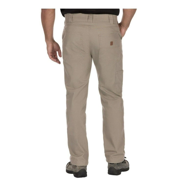 Coleman Men's Gray Canvas Cargo Work Pants (34 X 30) in the Pants