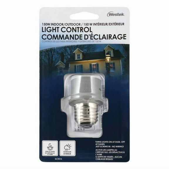 Westek SLC4CG Light Control, 150 W, Incandescent Lamp, Gray
