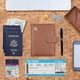 thumbnail image 2 of Porta pasaporte creativo de PU para aviones, bolsa de almacenamiento con certificado, cepillo antirrobo, porta pasaporte RFID, 2 of 5