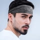 thumbnail image 3 of 4 diademas deportivas elásticas absorbentes para el sudor, diadema refrescante suave para mujeres y hombres, 3 of 9