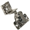 thumbnail image 4 of Pack of 2 DTC Pivot Pro 105-Degree Opening Angle 1-5/16" (33mm) Overlay, Screw-On 2-Cam, 6 Way Adjustable Soft-Close Face Frame Cabinet Hinges, Nickel Plated, 4 of 5