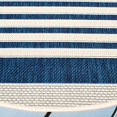 thumbnail image 4 of Safavieh Courtyard Navy Indoor Outdoor Rug - Round 7'10", 4 of 4