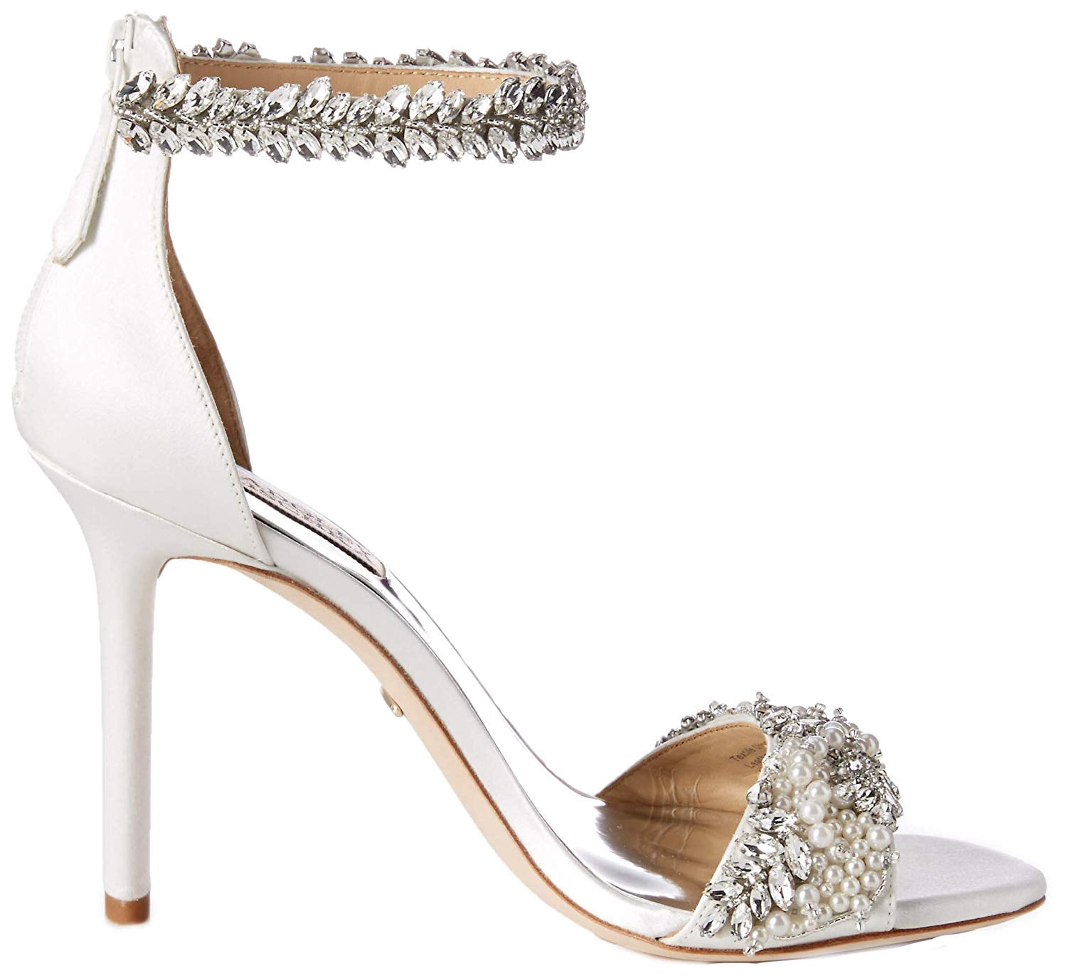 fiorenza embellished ankle strap evening shoe