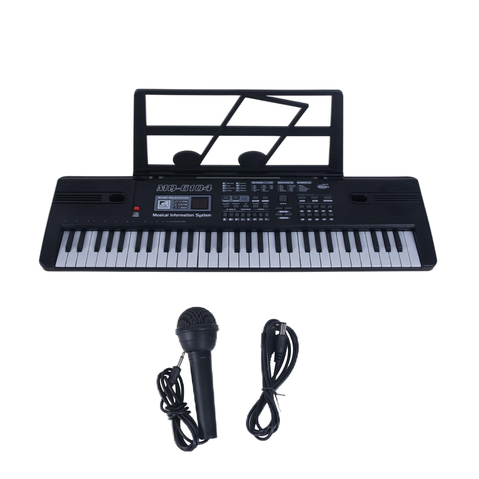 Rabing Piano Toy Keyboard for Kids 31 Keys Toy Piano with Microphone Multiple Music Modes Educational Music Instrument for Toddlers Baby and Boy 