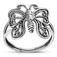 thumbnail image 2 of Women's 925 Sterling Silver Butterfly Ring - Size 7.5, 2 of 3