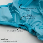 Kanga Care Rumparooz Double Leg Gusset Reusable Cloth Diaper Cover One Size Snap | Boo 6-35 lbs