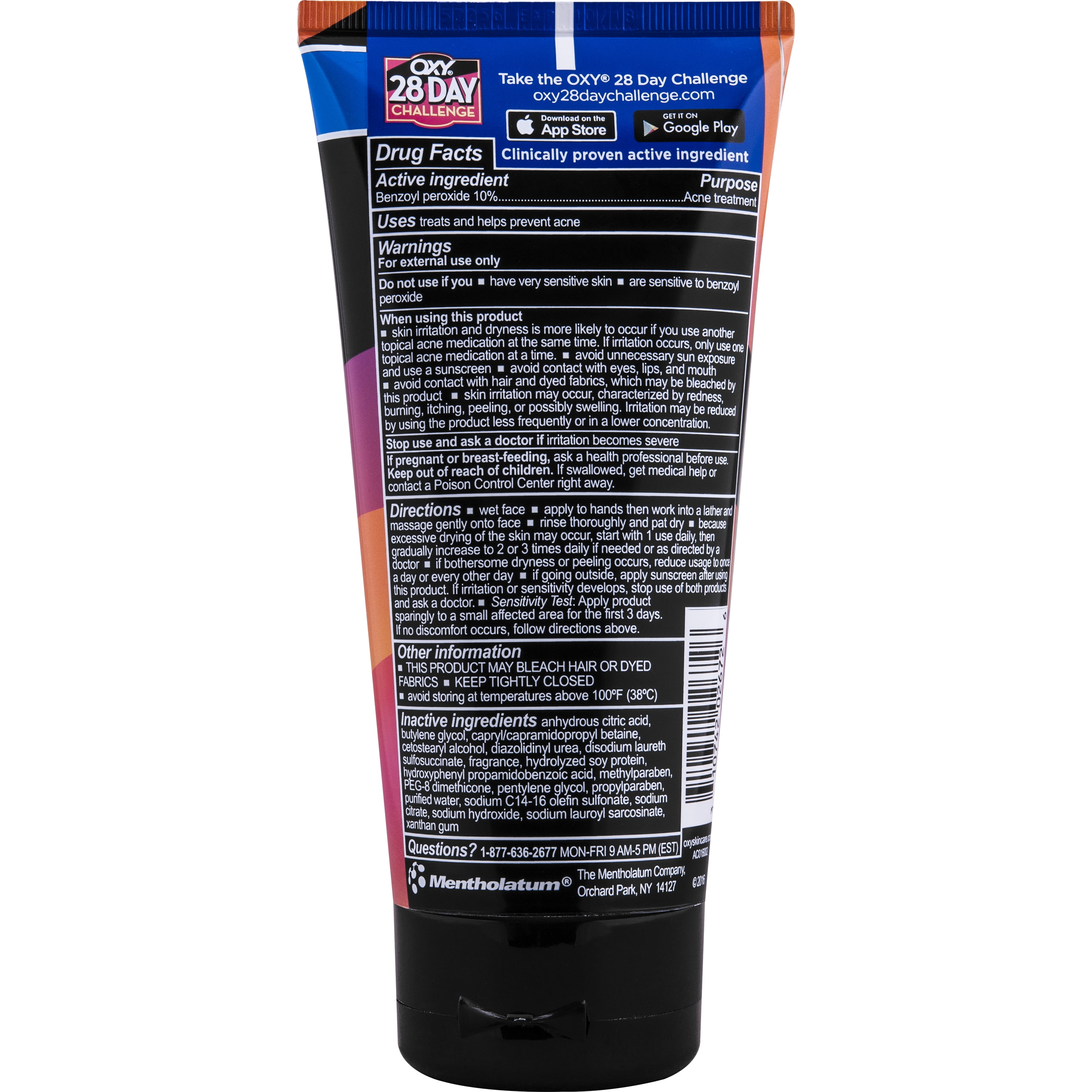 oxy maximum face wash