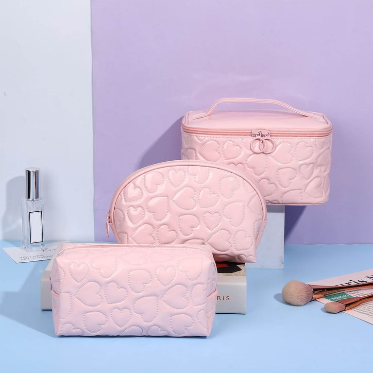 cosmetic organizer pouch travel toiletries bags 3 pcs Toiletry Bag Kit Piece Set: Hanging Toiletry Bag + 311 TSA Liquid Bag + Accessory (Navy Ripstop) : Beauty & Personal Care Traveling has never been easier with the G Force 12 piece travel set BOYATU Travel Makeup Bag Organizer