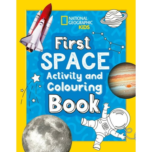 National Geographic Kids First Space Activity and Colouring Book (Paperback)