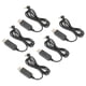 thumbnail image 1 of Cable de carga alargado, 5 piezas para UV82 Cable de carga de batería alargado Cable de carga USB de batería muy recomendado, 1 of 9