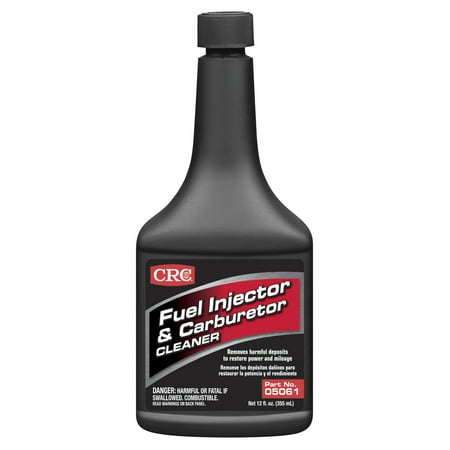 CRC Industries 05061 Fuel Injector and Carburetor Cleaner - 12 (Best Injector Cleaner For Gas Engines)