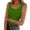 🔥 Army Green, variant on Sentmoon Women's Tops Slim Fit Sleeveless Women's Blouse Solid Color Crew Neck Women's Summer Clothes Breathable Stylish for Travel and Vacation XXL