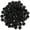 Black, variant on 100pcs Furniture Hole Plugs Decorative Button Hole Caps Small Cupboard Hole Covers